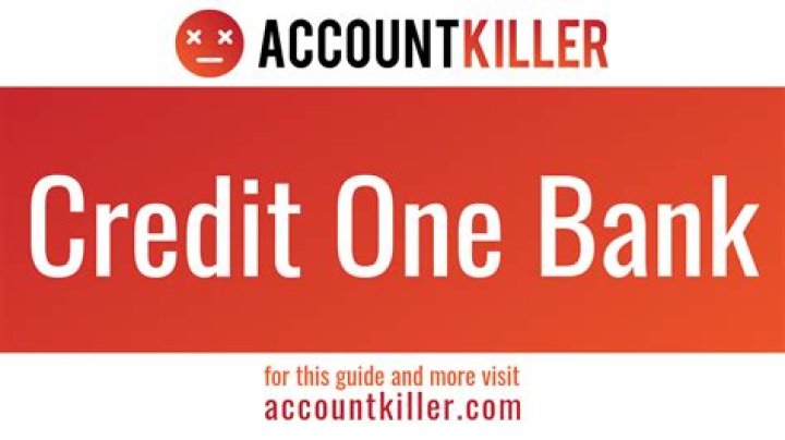 How to cancel your Credit One Bank account