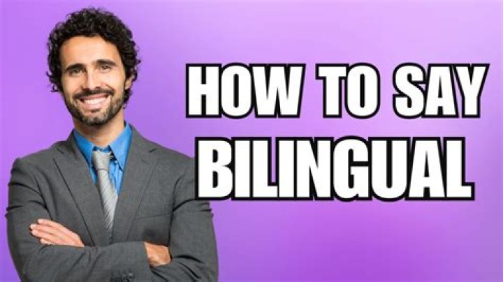 How to pronounce bilingual